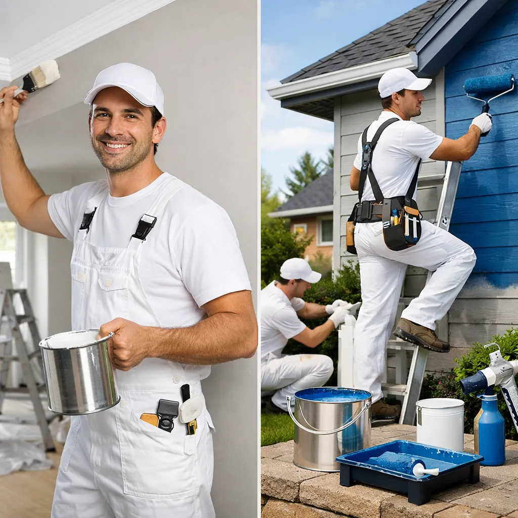 Peintre en bâtiment intérieur extérieur